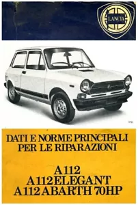CD Manuale Officina Dati Riparazioni Lancia Autobianchi A112 +Esplosi e Codici - Foto 1 di 5