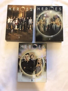 HEROES DVD SEASONS 1-3 (1,2,3) - Picture 1 of 5