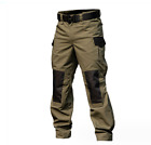 Men Military Cargo Pants Army Green Combat Trousers Multi Pocket Pants