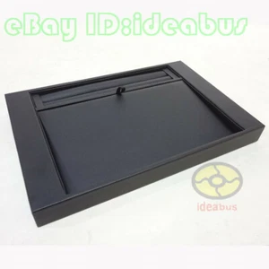 11.8x7.8" Leatherette Jewelry Display Shop Empty Serving Tray Storage Holder - Picture 1 of 10
