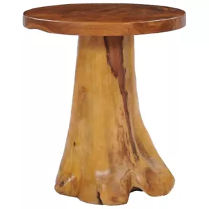 NNEVL Coffee Table 40x40 cm Solid Teak Wood - Picture 1 of 7