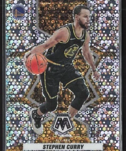 Stephen Curry 2021-22 Panini Mosaic Fast Break Silver Disco #284 Warriors - Imagen 1 de 2