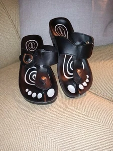 Aerosoft 'Safari'Ladies Orthopaedic Comfort Buckle Style Toe Post Sandals EU 40 - Picture 1 of 3