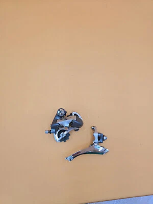 Schaltwerk Umwerfer Set Shimano 600 RD 6401 rear front derailleur vintage 8 Fach - Bild 1 von 4