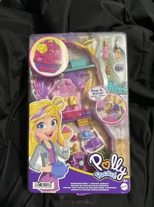 Polly Pocket Something Sweet Cupcake Compact Playset Dolls New/Damaged Box - Picture 1 of 2