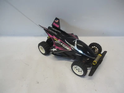 tyco mini blaster, Black, 1/20 scale radio control car untested remote  toy - Image 1 of 4