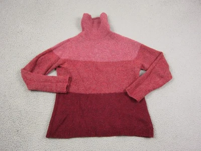 Vintage Field Gear Sweater Womens Medium Pink Turtleneck Wool Ladies Australia - Image 1 of 4