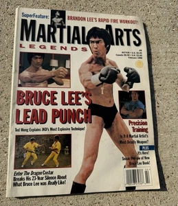 Martial Arts Legends Magazine BRUCE LEE #9 1996 Brandon Vintage Enter The Dragon - Imagen 1 de 4
