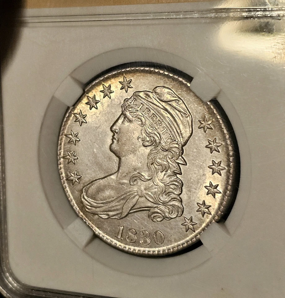 Capped Bust Never Cleaned MS65 - Image 1 of 4