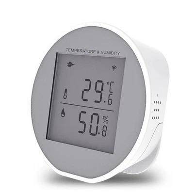Tuya WLAN Temperatur-Feuchtigkeitssensor Innen Hygrometer  Detektor   App B8509 - Bild 1 von 4