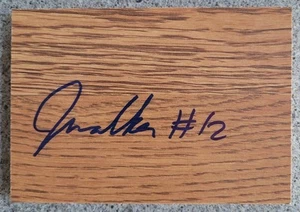 Mini tabla de piso firmada autografiada firmada por Jabari Walker Colorado Buffaloes - Imagen 1 de 1