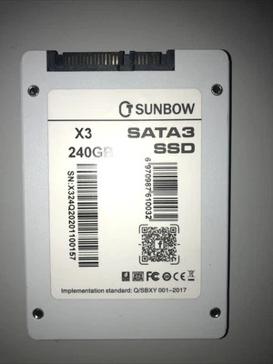 Hard Disk 240 Gb Sumbow - Immagine 1 di 4