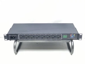 Sentry CX-8H1-C20M AA08I Switched 8 Outlets Cabinet Distribution Unit - Picture 1 of 5