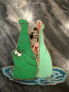 Prendedor 3D con bisagras Peter Pan Capitán Garfio y Tick-Tock el cocodrilo Disney - Imagen 1 de 2