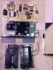 Samsung QELD 55" TV Parts QN55Q7FAAF Main Power Board  Ribbon Cables BN94-18652U - Picture 1 of 24