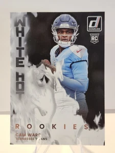 Cam Ward 2025 Donruss White Hot Rookies RC Tennessee Titans - Picture 1 of 2