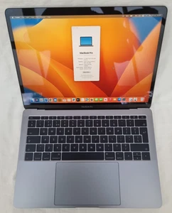 MacBook Pro, A1708, 2017, 13", i5 8GB RAM 128GB SSD, Batt Cycle 287 N, grade A - Afbeelding 1 van 5