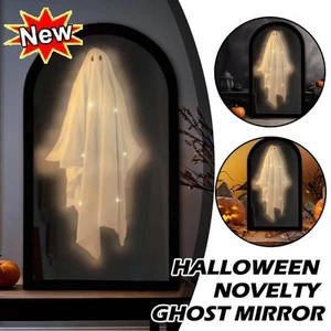 2025 Halloween Scary Decor Hologram Ghost Mirror, PartySupplies Room Decoration- - Picture 1 of 12