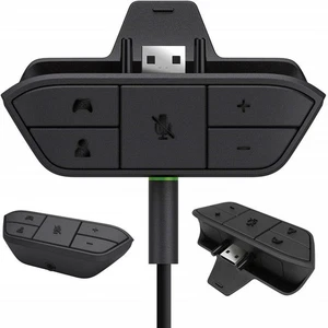 For Microsoft Xbox One Controller Original Stereo Headset Adapter Converter New - Afbeelding 1 van 9