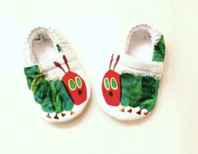 Ботинки детские Hungry Caterpillar ручная работа длина от 9 до 12 / 5 дюймов - Изображение 1 из 2