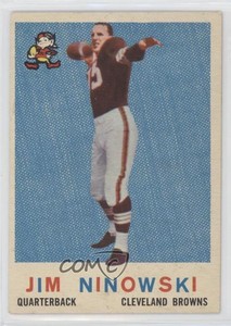 1959 Topps Jim Ninowski #125 Rookie RC