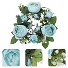 Künstliche Rosenkerzenkränze für Hochzeitstische, Blau