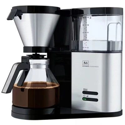 Melitta Aroma Elegance 1012-01 Kaffeemaschine 1000W 1,25L AUTO OFF  Tropf stopp - Bild 1 von 4