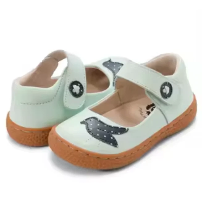 ¡NUEVO! Livie & Luca Zapatos Pio Pio Pájaro Bebé Cuero Azul 6 Foto 1 de 4