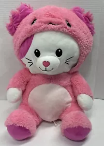 Juguete de peluche SPLISH Axolotl gato disfraces peek-a-boo 15 pulgadas - Imagen 1 de 4