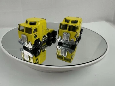 Lot (2) Matchbox Super Rigs Kenworth Semi Nintendo Super Mario 64 (Semi Only) - Image 1 of 4
