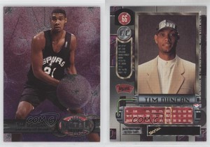 1997-98 Metal Universe Tim Duncan #66 Rookie RC HOF