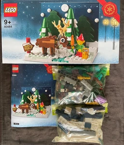 LEGO SEASONAL 40484 SANTA'S FRONT YARD CHRISTMAS SET - 100% COMPLETE - Picture 1 of 4