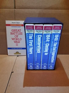 Great Battles of WWII: Victory in The Pacific - Reader's Digest - VHS - Picture 1 of 4