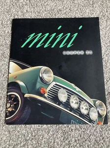 1996 MINI COOPER 35 car sales brochure from the UK. Rare catalogue / prospekt - Picture 1 of 12