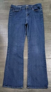 LOFT Outlet Women's Jeans Original Boot Size 10 Dark Wash - Picture 1 of 6