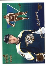 2000-01 (PREDATORS) Aurora Premiere Date #77 Patric Kjellberg /50