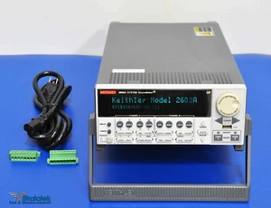 Keithley 2602A SYSTEM SourceMeter 2 Channel SMU Source Measure Unit Calibrated - Picture 1 of 8