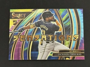Jackson Chourio 2024 Panini Select Sensations Tie Dye RC #ed 17/25 - Picture 1 of 11