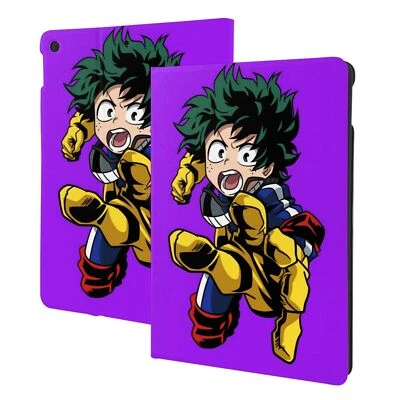 Funda inteligente de TPU My Hero Academia con imagen de dibujos animados despertar/dormir automático para iPad 9/8/7 Foto 1 de 4