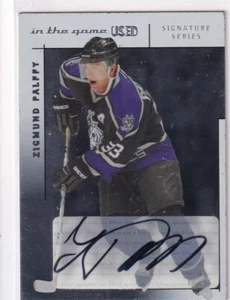 03/04 ITG IN GAME USED ZIGMUND PALFFY AUTOGRAPH AUTO - Bild 1 von 1