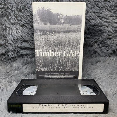 Timber Gap VHS Tape 2000 HAVC Exploitation Protest Documentation Rainforest Rare - Image 1 of 4