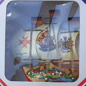 1992 OCHSENHAUSEN CLOG BOAT SOUVENIR NEW IN PACKAGE - Picture 1 of 4