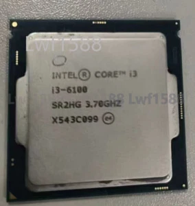 Intel Core i3-6100 LGA 1151 dual-core quad-thread 3.7GHz (SR2HG) CPU processor - Picture 1 of 1