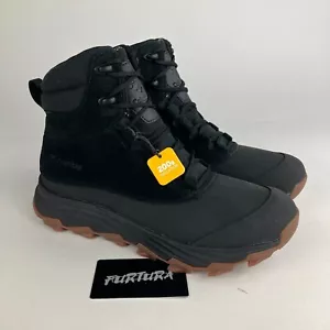 Columbia Expeditionist Shield Boots Black Gum BM9083-010 Men's Size 9 Shoes #B23 - Picture 1 of 9