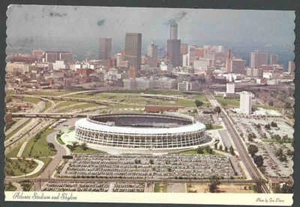c1977 PPC Atlanta Ga Stadium Of The Braves & Falcons - Picture 1 of 1