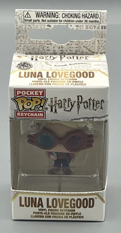 Harry Potter Luna Lovegood Pocket Pop! Key Chain New In Box Cover