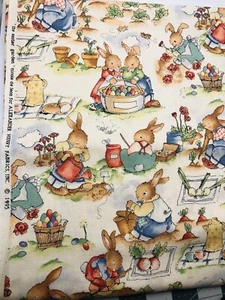 Alexander Henry The Easter Garden 1 Yard 1995 - Picture 1 of 4