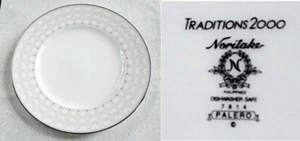 Noritake Palero Pattern Bread and Butter - Picture 1 of 1