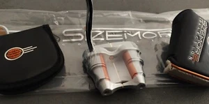 Nuovo Sizemore KM-1 Ltd fresato Mallet putter 34" 1a corsa 209/250 con Hc e kit pesi - Foto 1 di 6