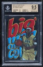 2011-12 Fleer Retro Big Men on Court LeBron James #2 BGS 9.5 GEM MINT
